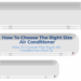How To Choose The Right Size Air Conditioner | Aircon Brisbane | QLD